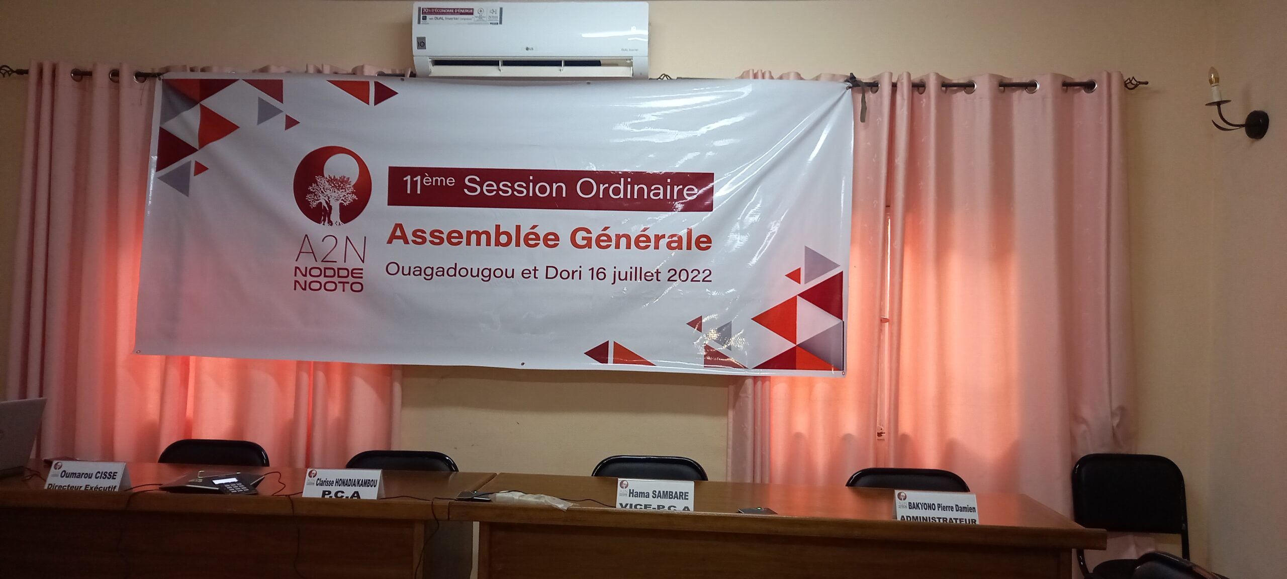 ASSEMBLEE GENERALE EXTRAORDINAIRE DE L’ONG A2N